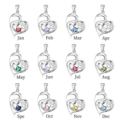 S925 Sterling Silver Best Mom Necklace Mother's Day Series Necklace - 4 - CJ