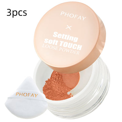 PHOFAY Setting Soft Touch Loose Powder - 4 - CJ - 3PCS - 04 - CJCZ204803314NM