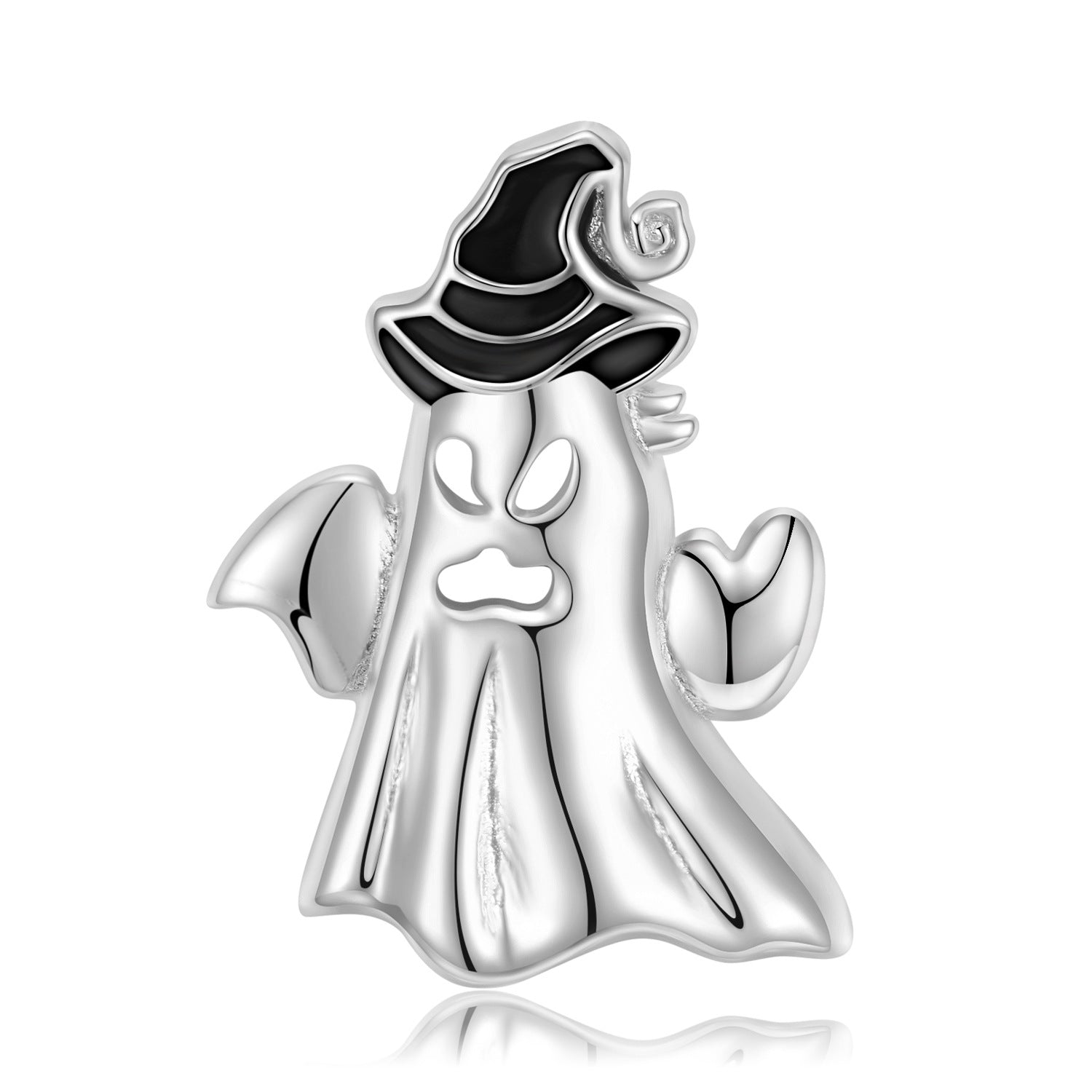 Sterling Silver 925 Necklace Scares Ghosts Creative Halloween - 4 - https://x.com/titan_prim62775J