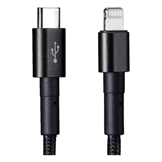 150cm 180cm USB Charging Cable A Pple MFi Certified, Nylon Braided Jacket,Black Premium Series - 5 - CJ