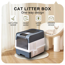 Super Large Capacity Cat Litter Box - Easy To Clean, Odorless, Leak Proof, Not Easy To Leak, Pull - out Design, Comfortable Toilet For Pets - 5 - CJ