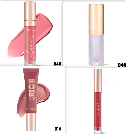 PHOFAY Shiny Lip Plumper Gloss - 4 - CJ