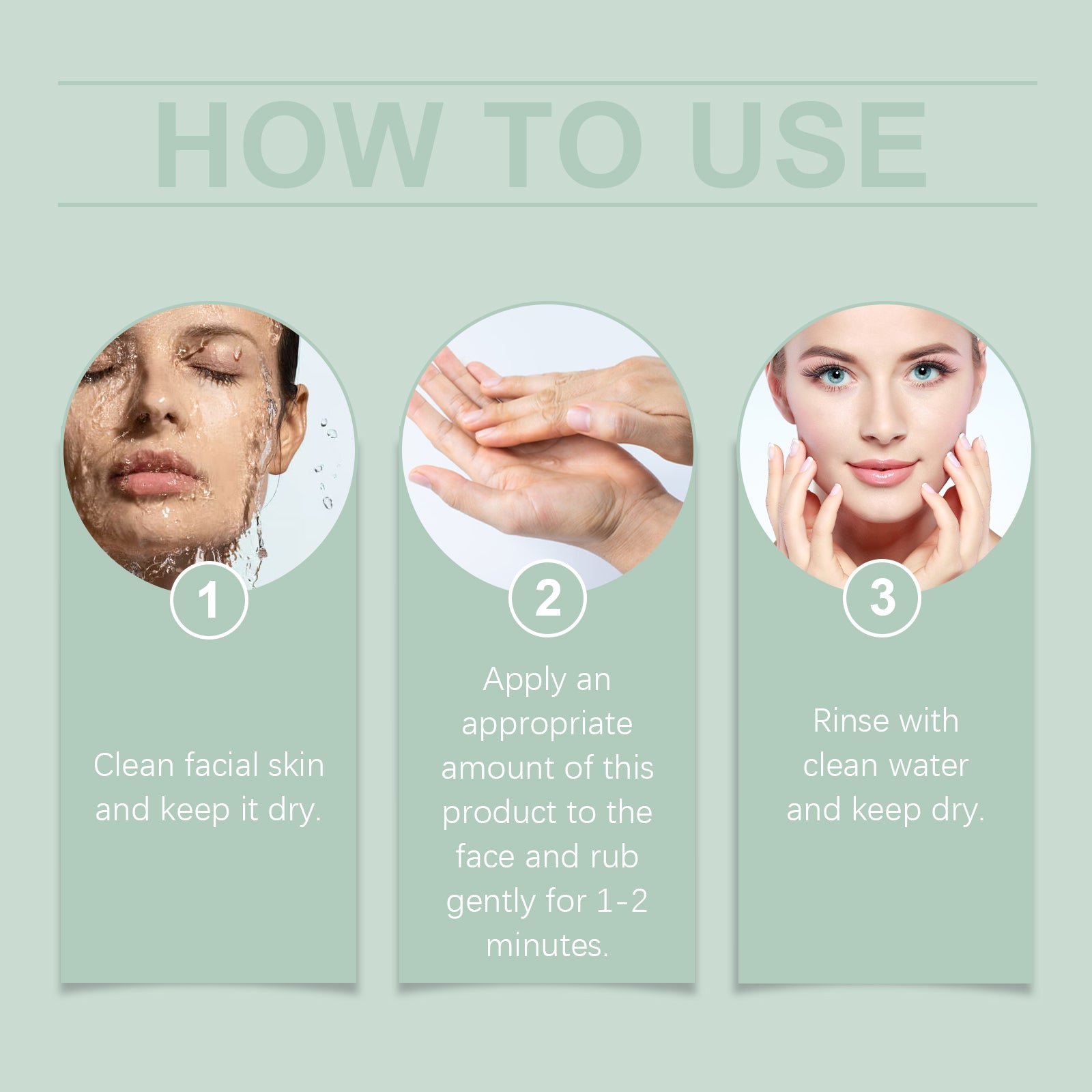 OUHOE Herbal Cleansing Gel For Gentle Skin Care, Cleansing, Hydrating And Pore Narrowing Facial Treatment - 5 - CJ