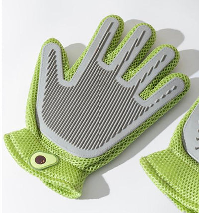 2 - in - 1 Pet Grooming Gloves & Brushes For Cats And Dogs High - Efficiency Hair Removal & Massage GlovesDouble - Sided Hair RemovalAnti - Scratch & Bite ProtectionCleaning & Grooming - 5 - CJ