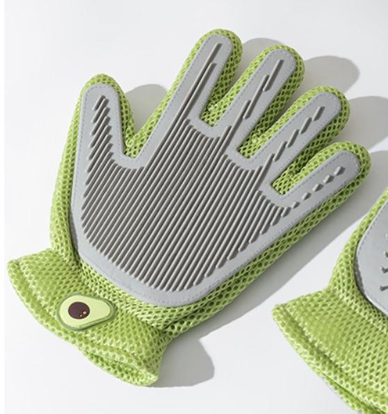 2 - in - 1 Pet Grooming Gloves & Brushes For Cats And Dogs High - Efficiency Hair Removal & Massage GlovesDouble - Sided Hair RemovalAnti - Scratch & Bite ProtectionCleaning & Grooming - 5 - CJ