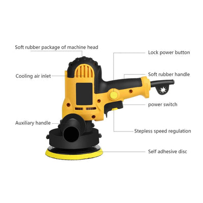 31Pcs Electric Polisher Buffer Sander Car Polisher With Polishing Sponge Kit - 5 - CJ
