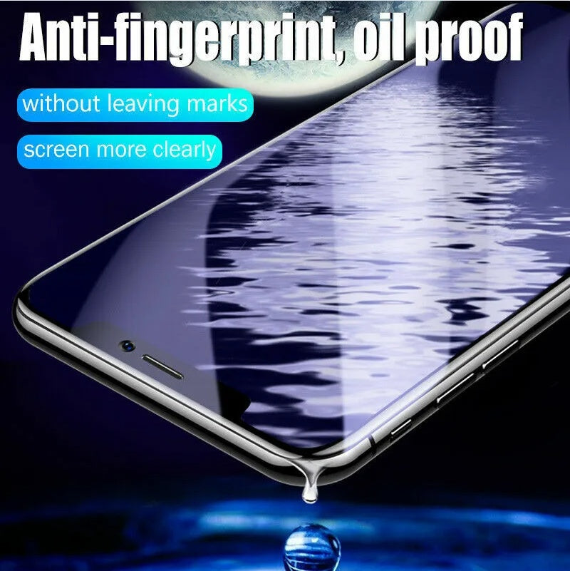 2PCS Hydrogel Screen Protector For  15 14 13 12 11 Pro Max SE X XS XR 8 7 - 5.0 - CJ
