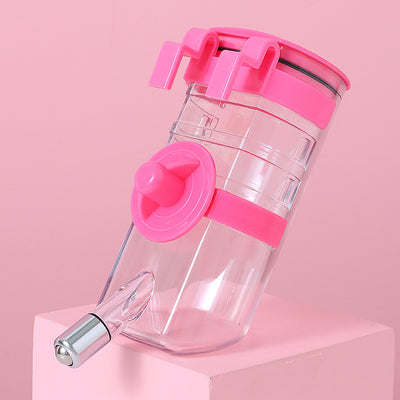 No Drip Dog Kennel Water Bottle Dispenser For Crate, Dripless Pet Drinking Fountains Kettle With Automatically Feeding Water Hanging Cage Automatic Small Pet Food Bowl Water Bottle Dispenser - 5 - CJ