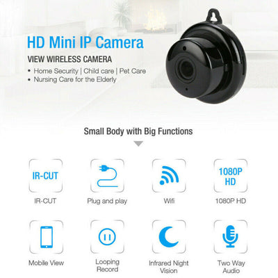 CCTV Camera WiFi 1080P Wireless IR Indoor Outdoor Security Night Vision Home CAM - 5 - CJ