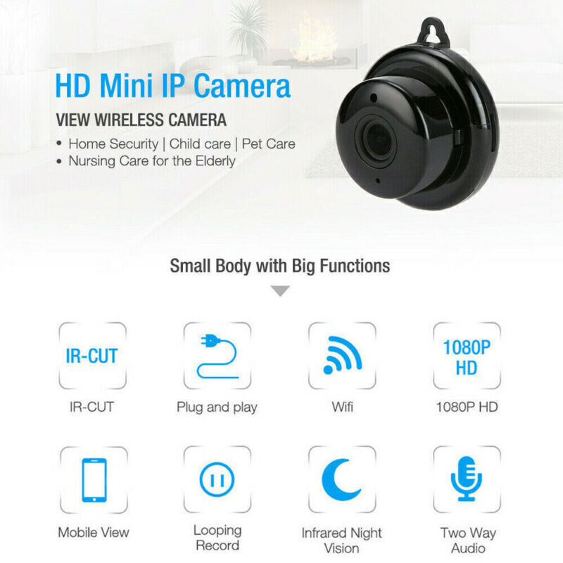 CCTV Camera WiFi 1080P Wireless IR Indoor Outdoor Security Night Vision Home CAM - 5 - CJ