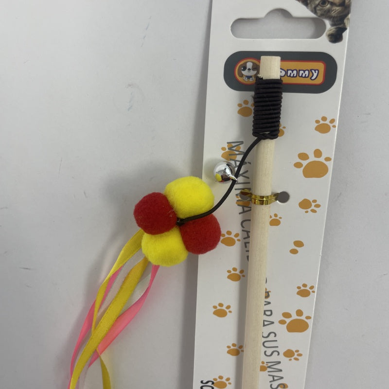 Teasing The Cat Stick Pole - 5 - CJ