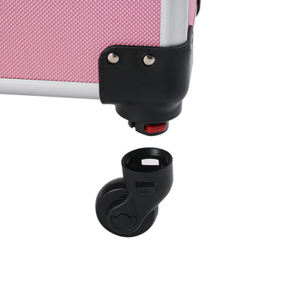 4 - in - 1 Aluminum Alloy, Trolley, Vanity Case, Embroidery Box - 5 - cjdropshipping