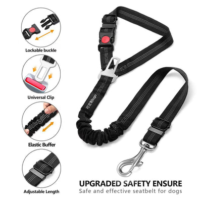 Pet Car Seat Belt Leash Nylon - 0 - CJ