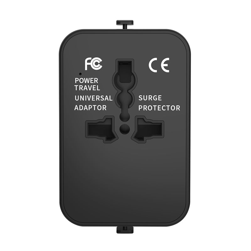 Travel Adapter Worldwide All In One International Power Adapter Universal Adapter Plug With 2.1A Dual USB Charging Ports For Asia Europe UK AUS And USA - 5 - CJ