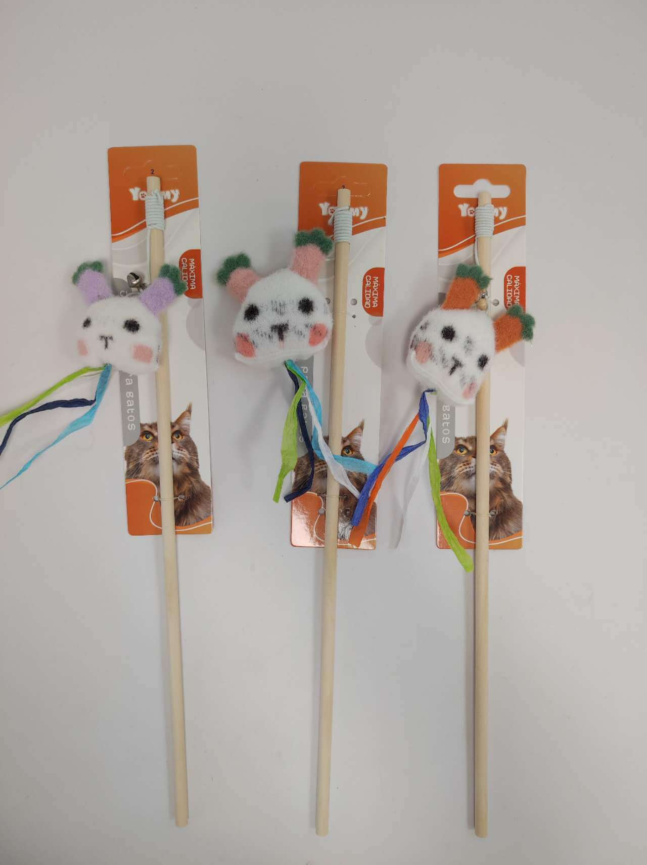 Sable Fawn Head Cat Toy