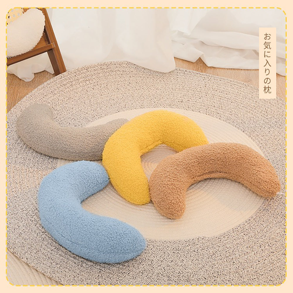 Pillow For Cats, U - Shaped Pillow Equipped With An Adjustable Cat Collar, For Pet Cervical Protection Sleeping Improve For Cat To Lay On Cat Bed Pillow Ultra Soft Pet Pillows - 5 - CJ