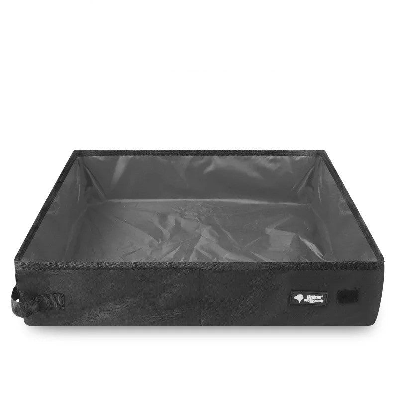 Portable Cat Litter Box Foldable To Carry - 0 - CJ