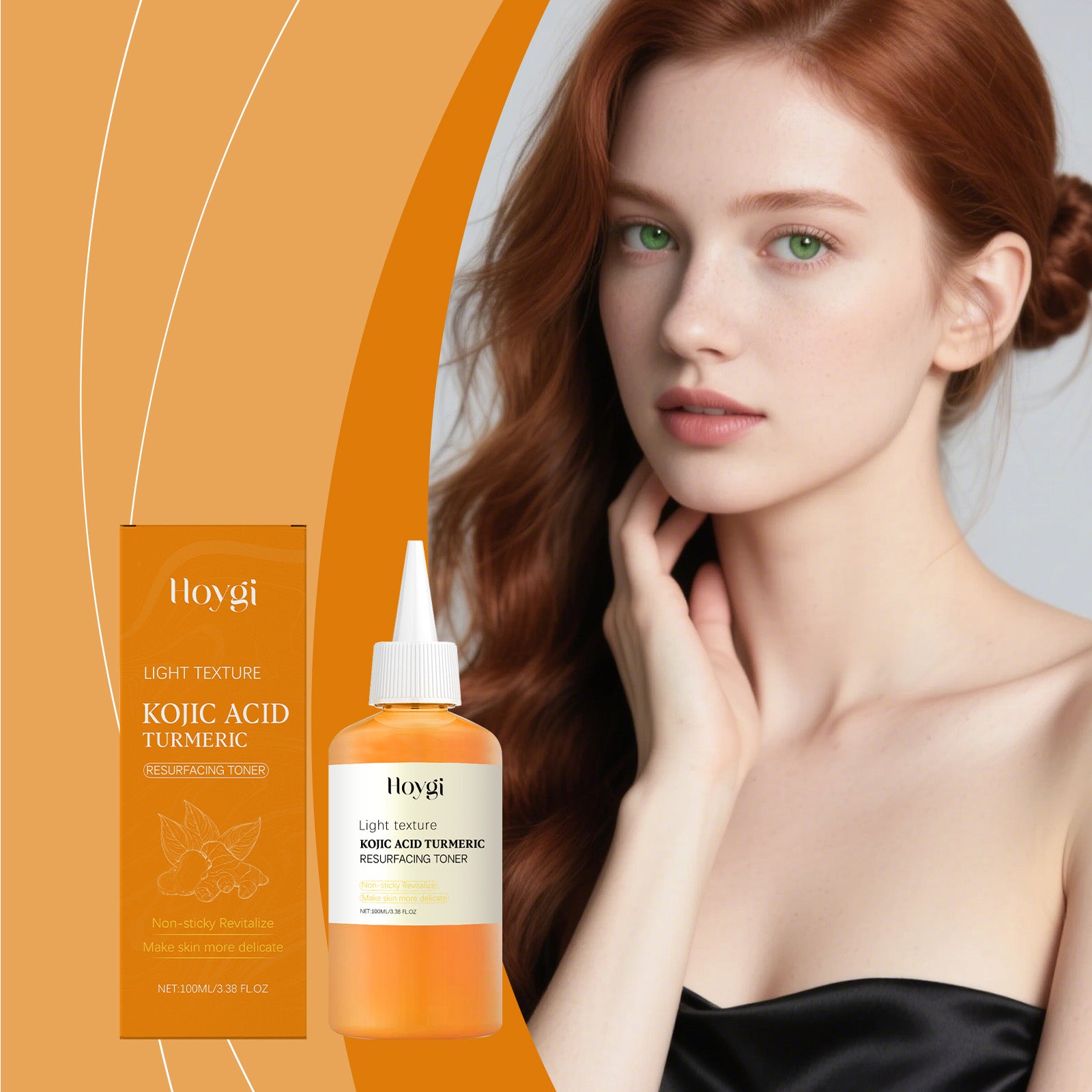 Hoygi Turmeric Toning And Moisturizing Water Is Refreshing, Hydrating, Non - Sticky, Skin - Friendly And Gentle, Providing Daily Care For Facial Skin - 5 - CJ