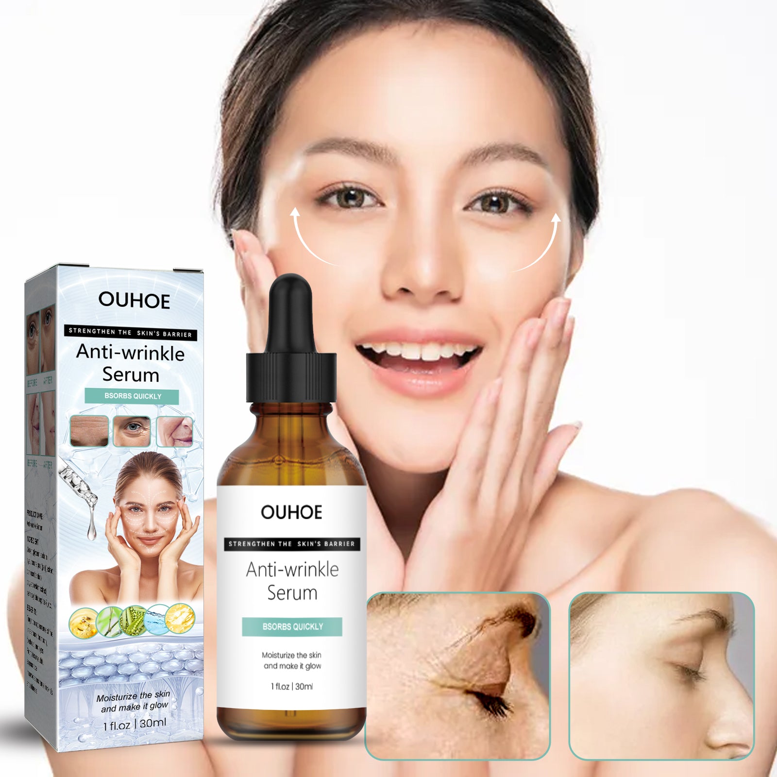 OUHOE This Facial Essence Is A Gentle, Moisturizing, Hydrating And Softening Daily Skin Care Essence For The Face - 5 - CJ