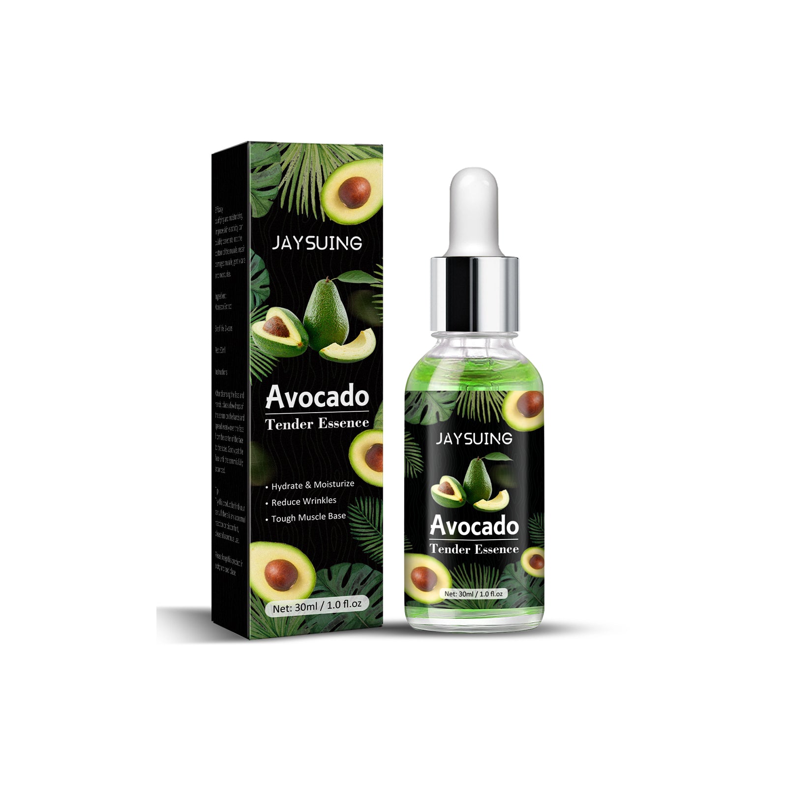 Jaysuing Avocado Serum, Brightening Facial Tone, Lightening Fine Lines, Moisturizing Skin Essence - 5 - CJ