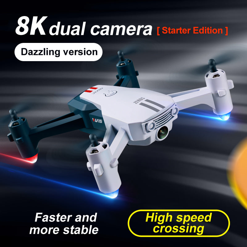 AU 2025 4DRC V15 Rc Drone With 6K High-definition Camera Rc Quadcopte Beginner Drone ,2 BATTERY