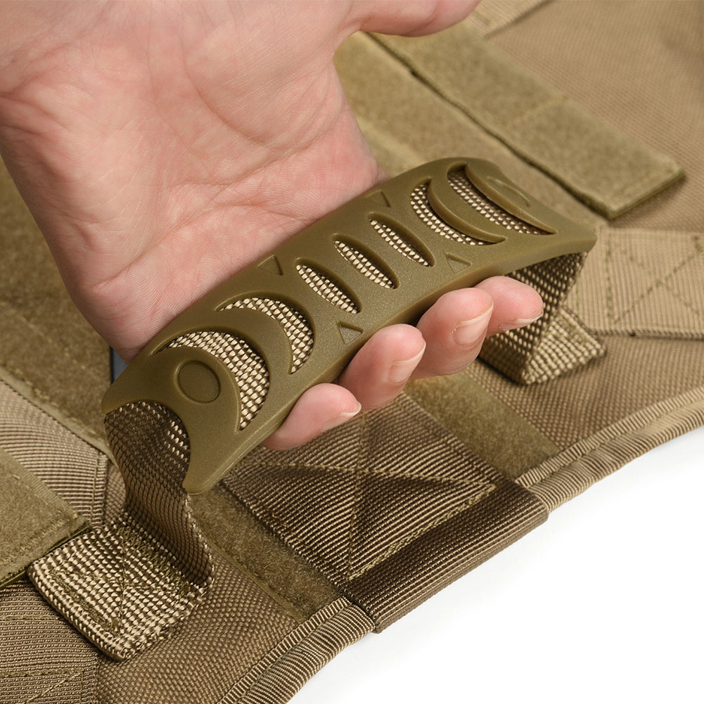 Military Tactical Dog Harness German Shepherd Adjustable Pet Dog Back - 0 - CJ
