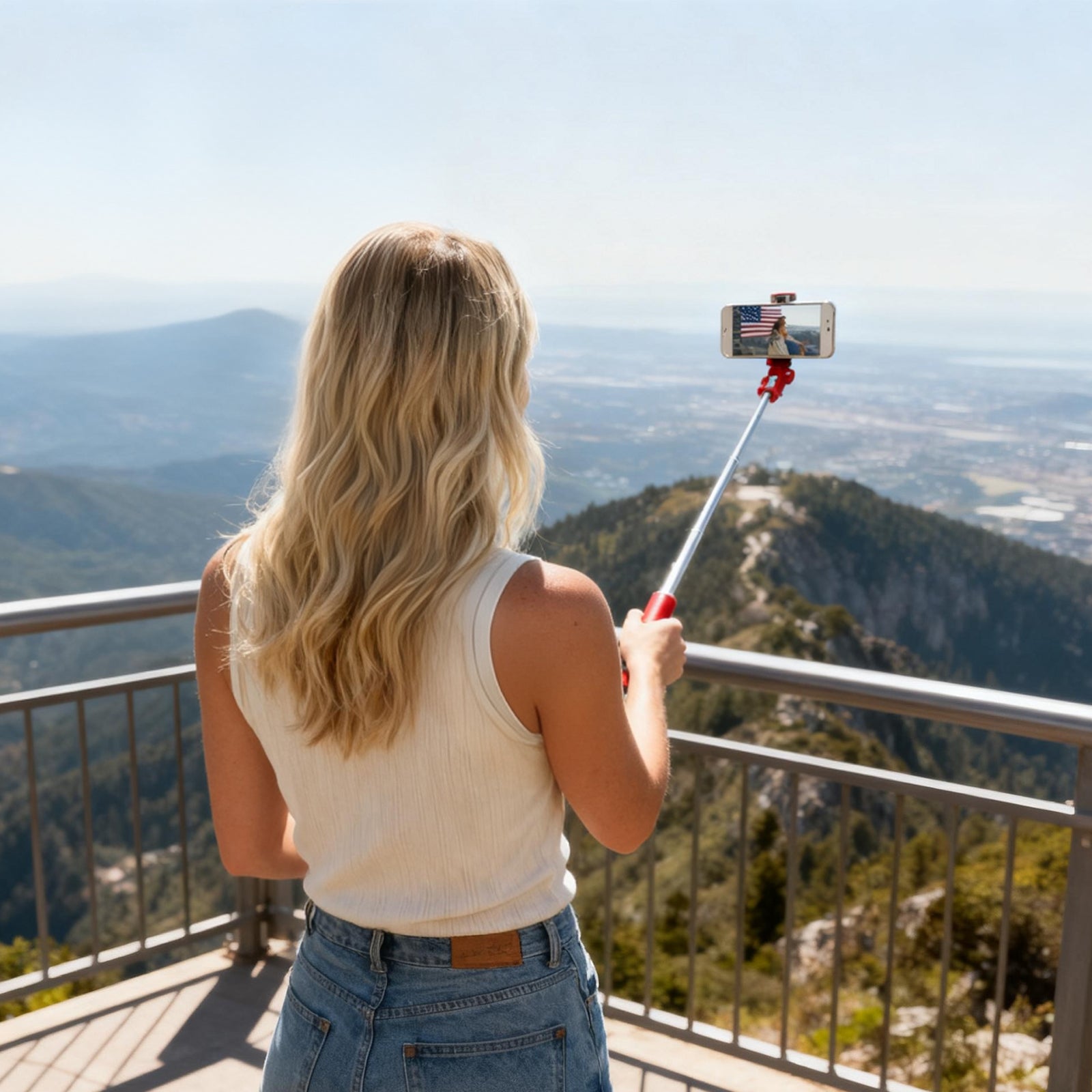 Lipstick Selfie Stick - Red 4296 - 5 - CJ