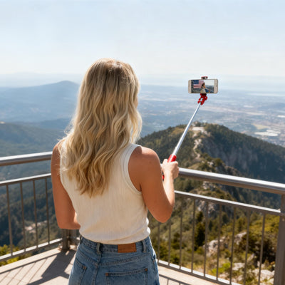 Lipstick Selfie Stick - Red 4296 - 5 - CJ