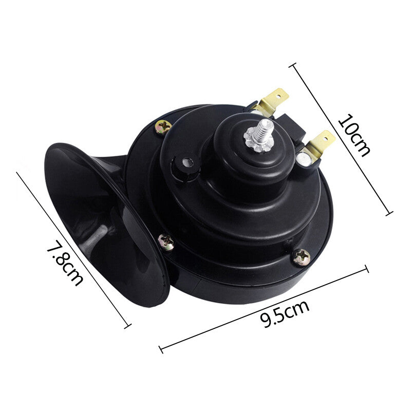 300DB 12V Electric Snail Horn Air Horn Raging Sound Fit For Car Boat Truck Train - 5 - CJ