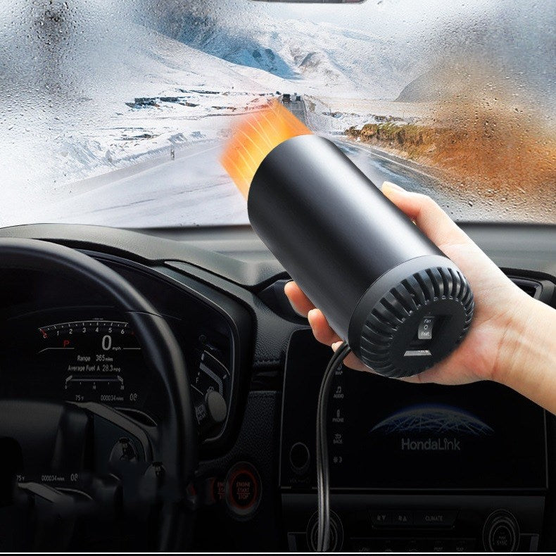 Car Heater Vehicle Heating Cooling Fan Portable Defrosting and Defogging Small Electrical Appliance Fun - 0 - CJ