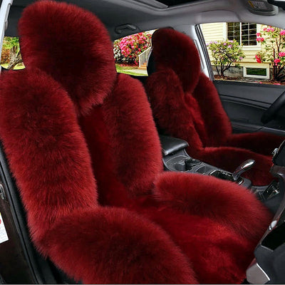 Car cushion winter - 0 - CJ - Wine Red - CJQCNBQC00186 - Wine Red