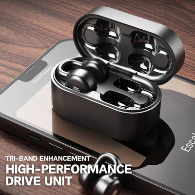 Wireless Open - back Headphones, Bluetooth Clip - on Earbuds, Sports Headphones, Ultra - lonoBattery Life, Unisex, Suitable For Everyday Wear, Christmas Gift, Birthday Gift. - 5 - CJ