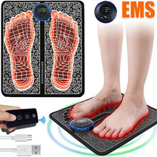 Electric EMS Foot Massager Mat Relax Muscle Stimulator Leg Shaping Massage Pad - 5 - CJ