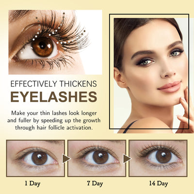EELHOE Mascara - Gentle, Traceless, Lengthening, Curling, And Beautifying Eyelash Liquid For Lush And Dark Eyebrows - 5 - CJ