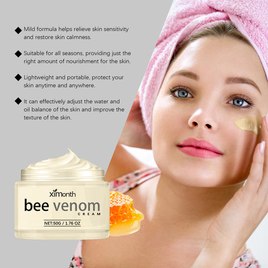 Ximonth Bee - Venom Anti - Wrinkle Firming Face Cream Moisturizes, Hydrates, Lightens, Brightens And Lifts Fine Lines - 5 - CJ