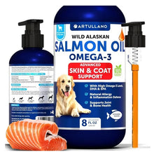 Salmon Oil For Dogs 3 For Dogs 8 FL OZ Wild Alaskan Salmon Fish Oil - 5 - CJ