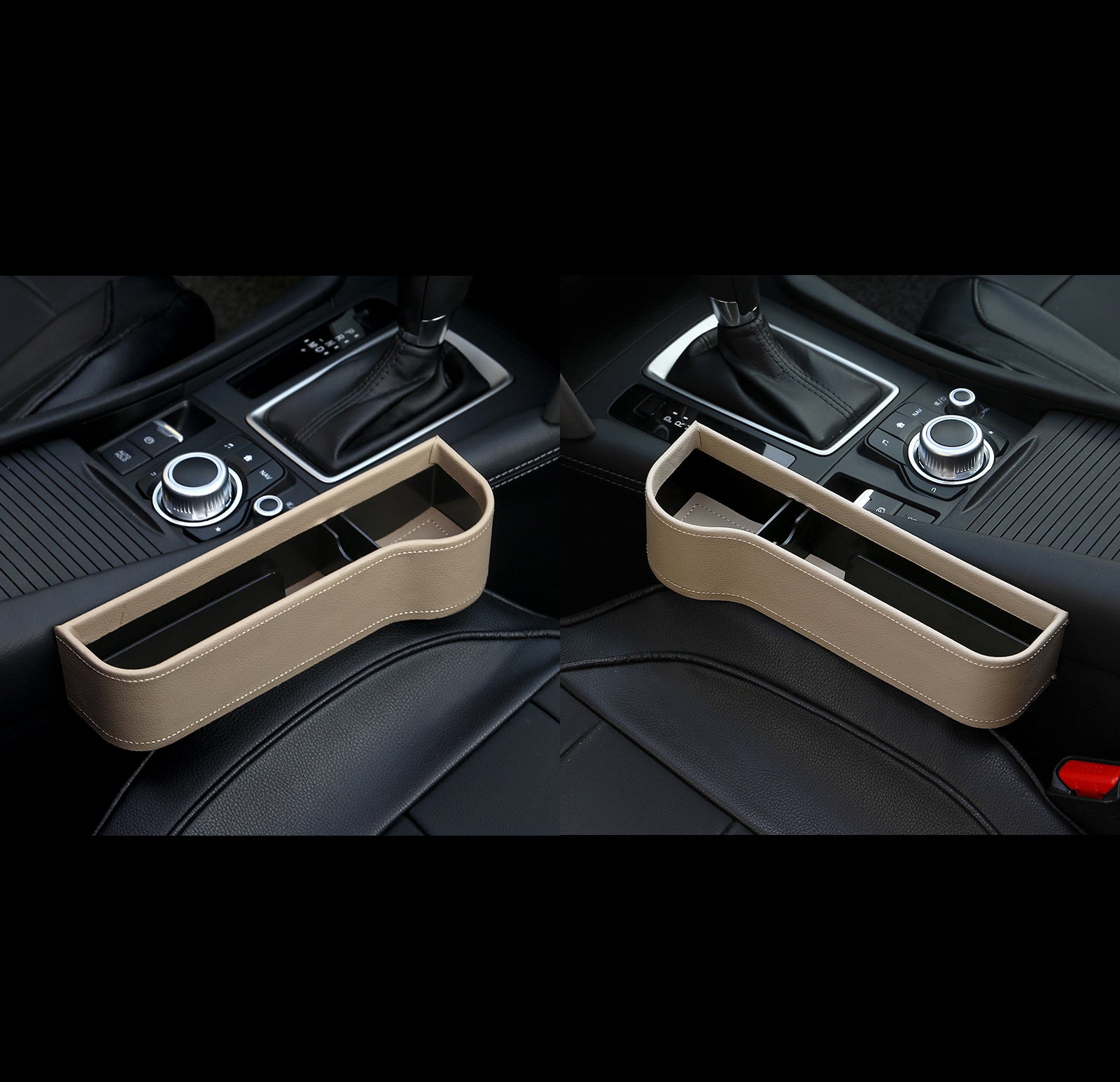 Car Storage Box - 0 - CJ - Beige - One pair - CJQCNBQC00217 - Beige - One pair
