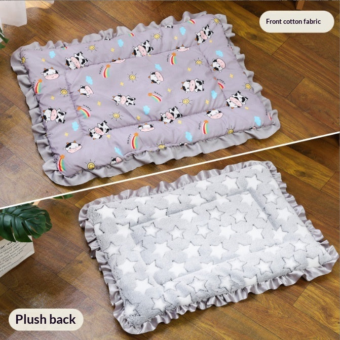 Thick Blanket Pet Bed Warm Sleeping Mat For Pets - 0 - CJ