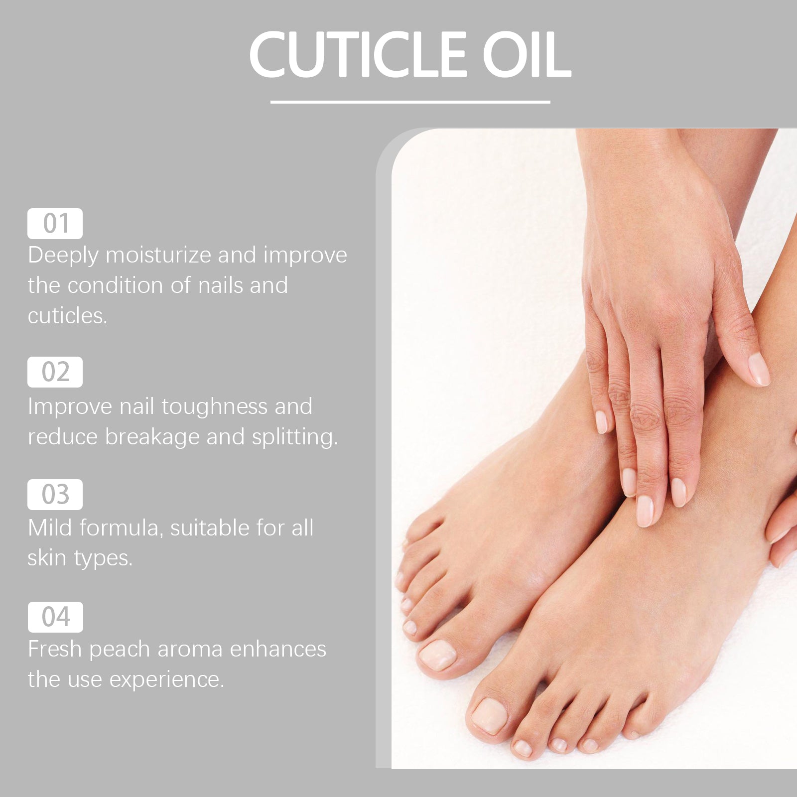 EELHOE Double - Layer Nail Cuticle Oil For Nail Cuticle Repair, Moisturizing And Softening Nail Surface Care Oil - 5 - CJ