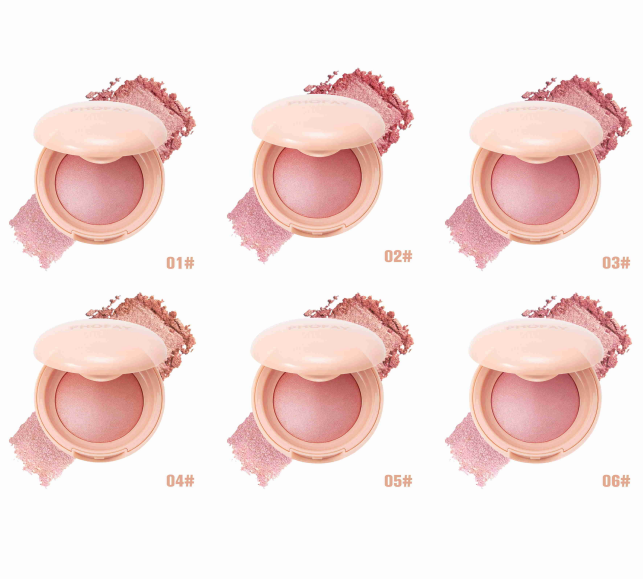 PHOFAY Luminous Powder Blush - 4 - CJ - Set - CJCZ203768211KP