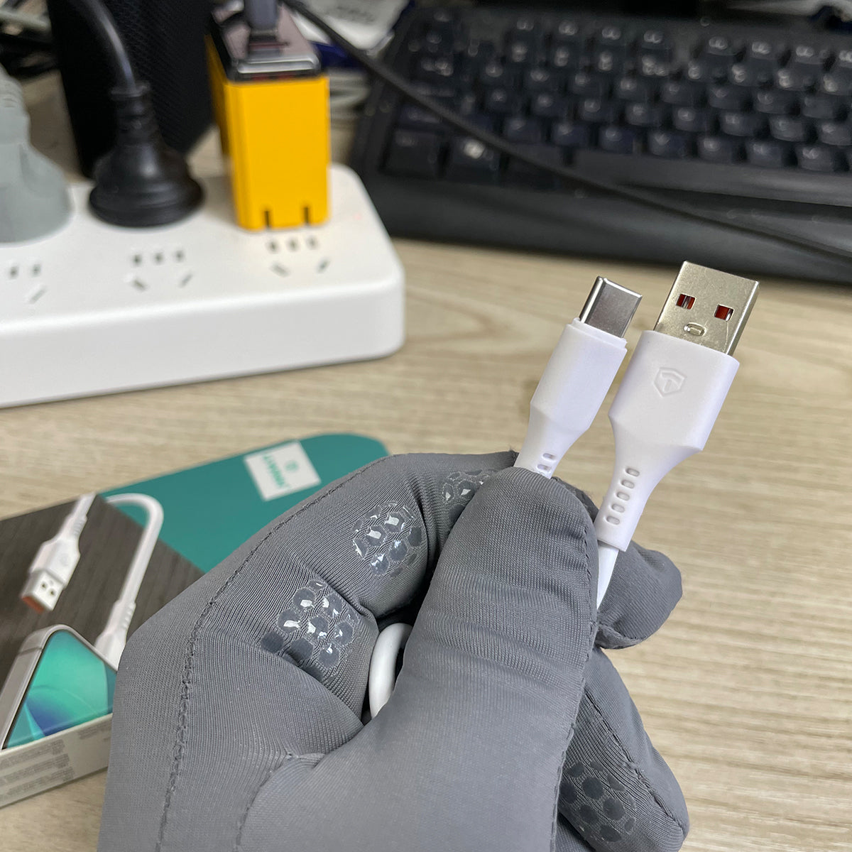 L101 USB - C Cable 2.1A 1M White USB 3.0 UWINN - 5 - CJ