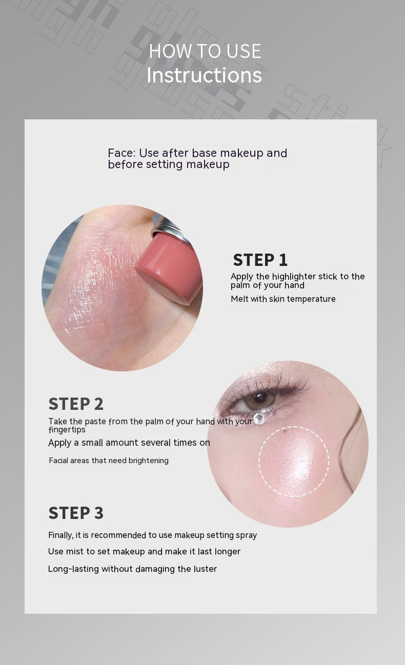 Highlighter Color Rendering Makeup Clear Water Light Thin And Glittering Brightening And Repairing Gel - 0 - CJ