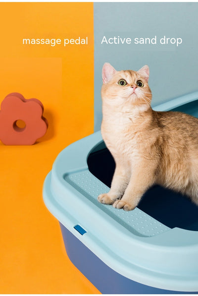 Crown Litter Box Oversized Full Semi - enclosed - 0 - CJ