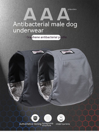 Sterilization Menstrual Panties Anti - harassment Male Dog Diaper Pants Bellyband - 0 - CJ