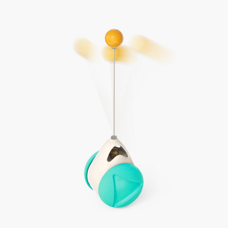 Cat Rotating Windmill Multi - Function Toys Itch Scratching Device Teeth Shining Toy - 0 - CJ - Blue Balance car - CJJJCWGY01430 - Blue Balance car