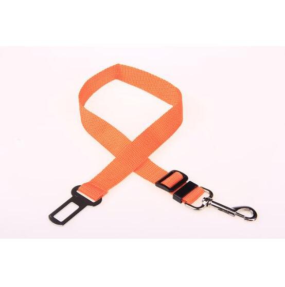 Pet Car Seat Belt Pet Leash - 0 - CJ - Orange - Uniform code - CJJJCWGY00012 - Orange - Uniform code
