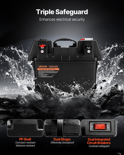 Battery Box Group 24/31 Smart Battery Box 12V/24V/36V For Trolling Motor - 5 - CJ