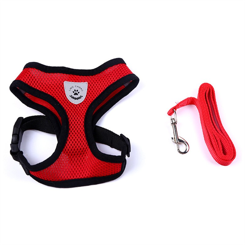 Pet Car Seat Belt Pet Leash - 0 - CJ - Red - M - CJJJCWGY00012 - Red - M