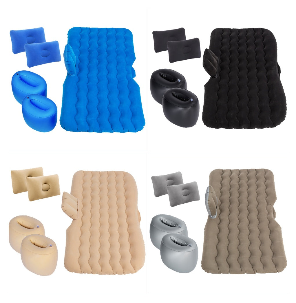 Inflatable Mattress Camping Car Air Mattress Car Travel Mattress Outdoor Car Pillow Bed - 0 - CJ