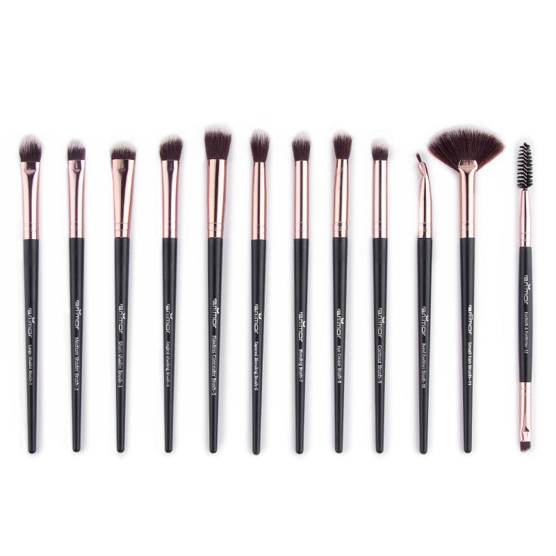Anmor 12 makeup brushes - 0 - CJ